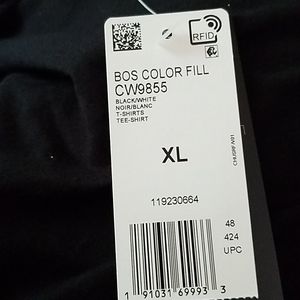 adidas Shirts - Adidas Black and White Shortsleeve Tee adidas Shirts - Adidas Black and White Shortsleeve Tee
